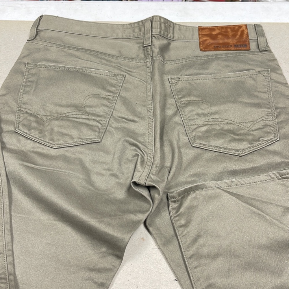 Big Star Jeans, Color More Like Khaki Light Green - Picture 5 of 9